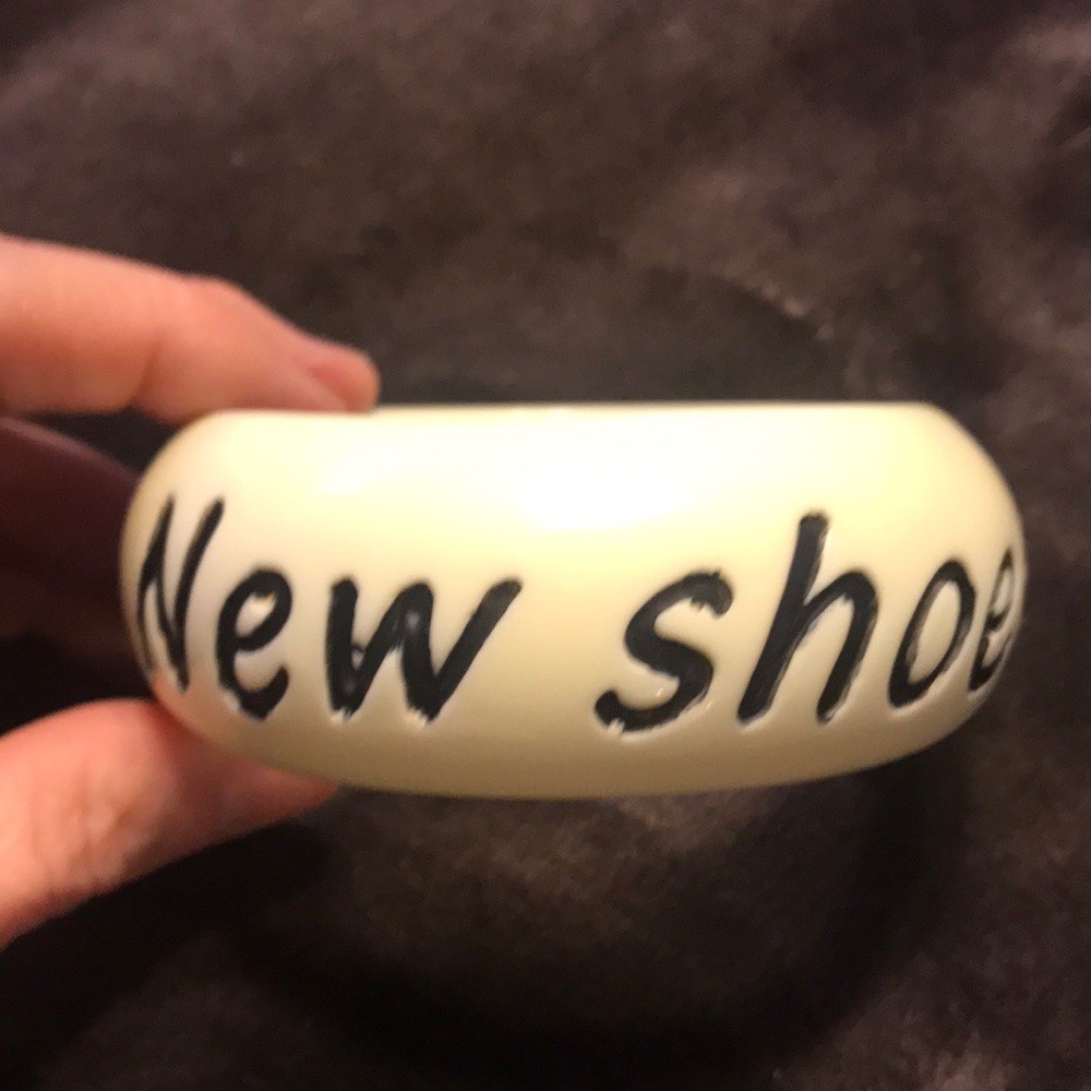 Bracelet- new shoes cure the blues